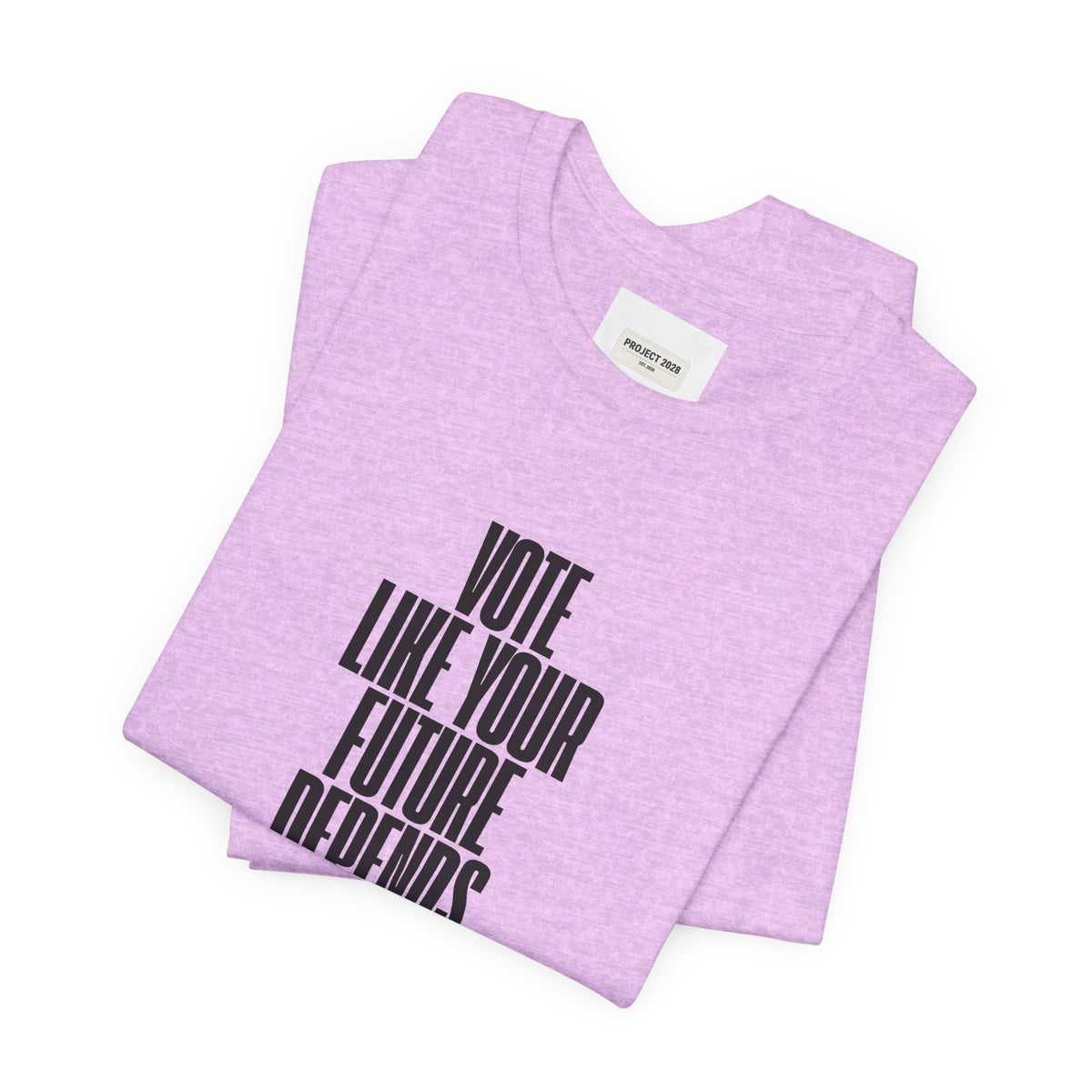 Democracy Is Not Automatic Tee — "Vote Like Your Future Depends On It" Political Statement Shirt - Make a Statement Without Saying a Word!
