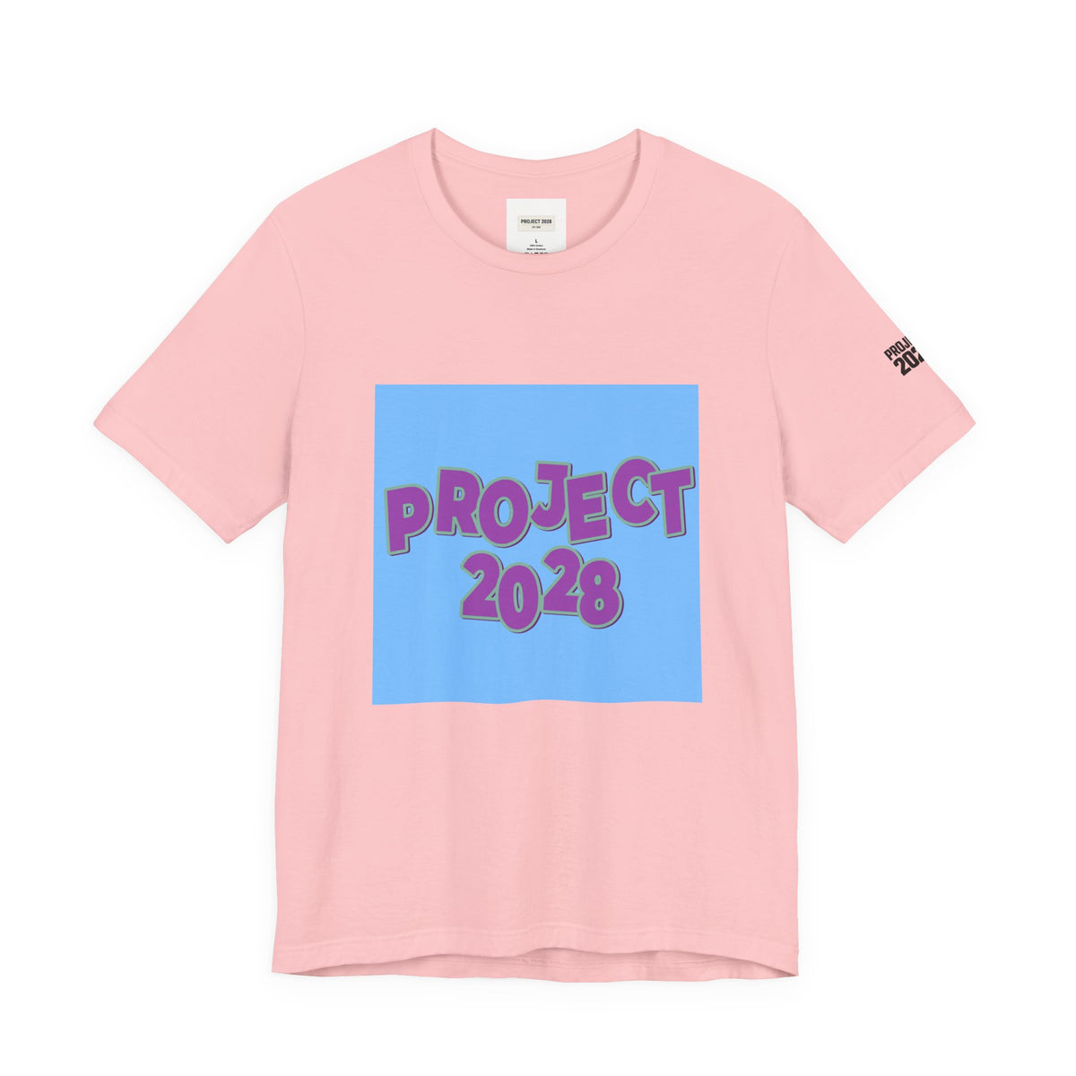Project 2028 Tee — 'Democracy Isn’t Automatic' Political Campaign T‑Shirt - Make a Statement Without Saying a Word!