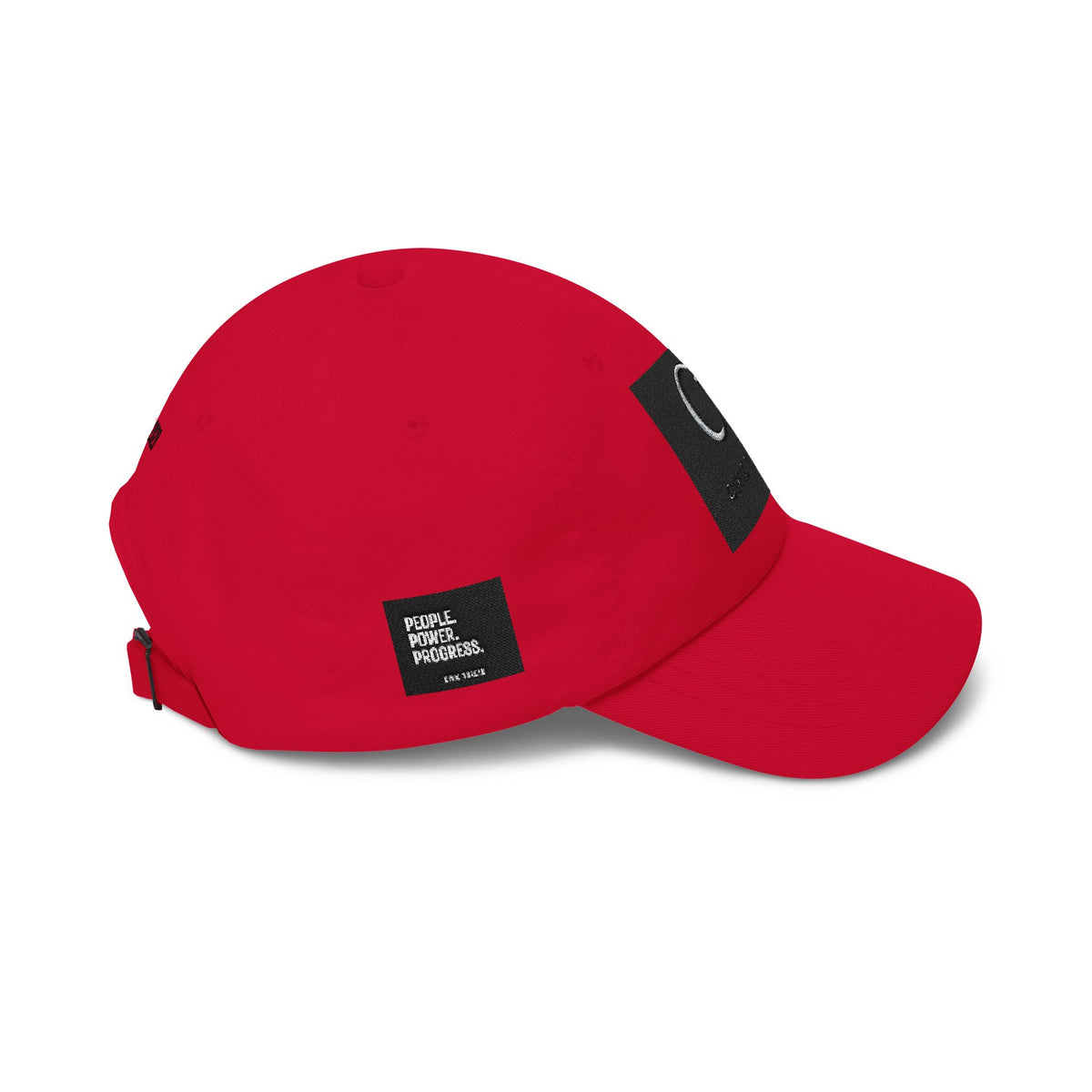 CT Civic Thread Embroidered Dad Cap — 'Project 2028' White Baseball Hat - Make a Statement Without Saying a Word!