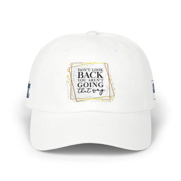 Dad Cap — “Best Days Are Back & I’m Going to Enjoy” Vintage Script Hat