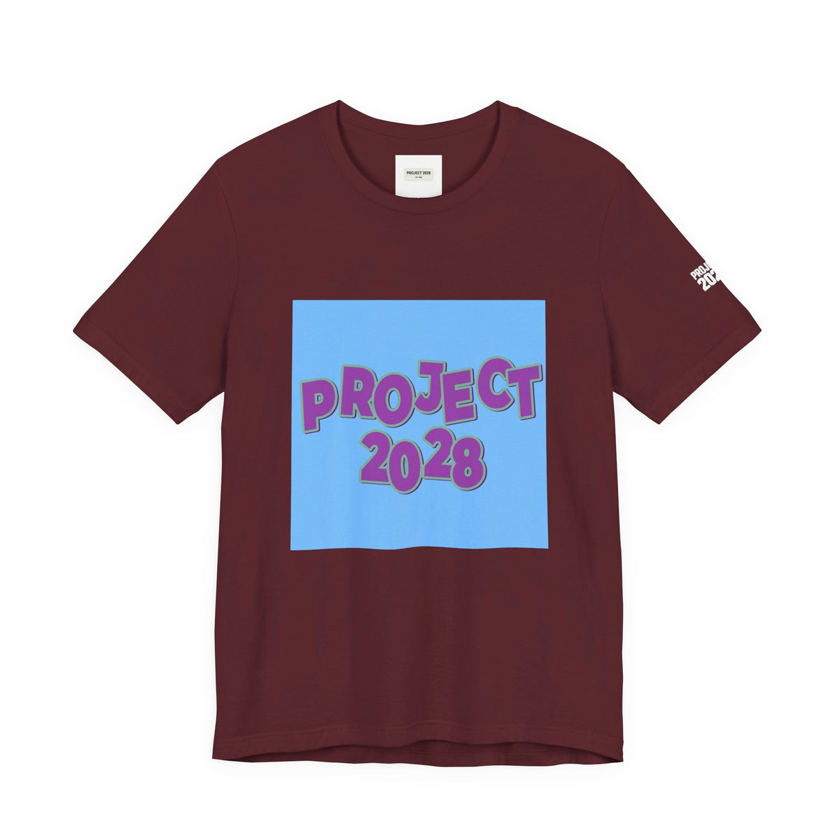 Project 2028 Tee — 'Democracy Isn’t Automatic' Political Campaign T‑Shirt - Make a Statement Without Saying a Word!