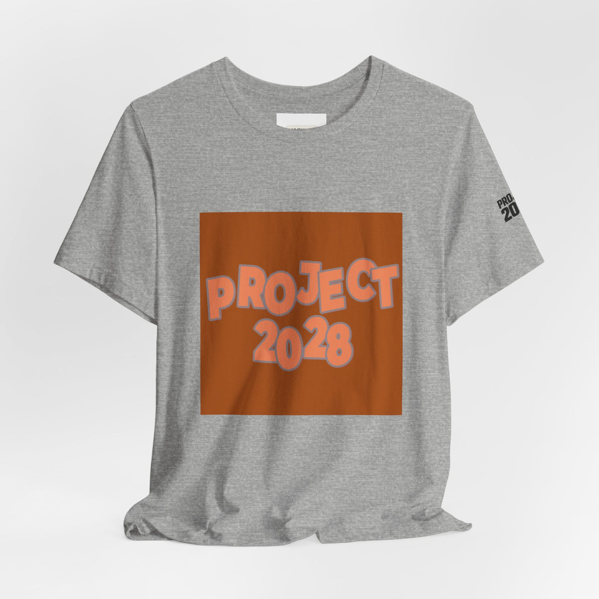 Project 2028 Tee — "Democracy Isn't Automatic" Political Awareness T‑Shirt - Make a Statement Without Saying a Word!