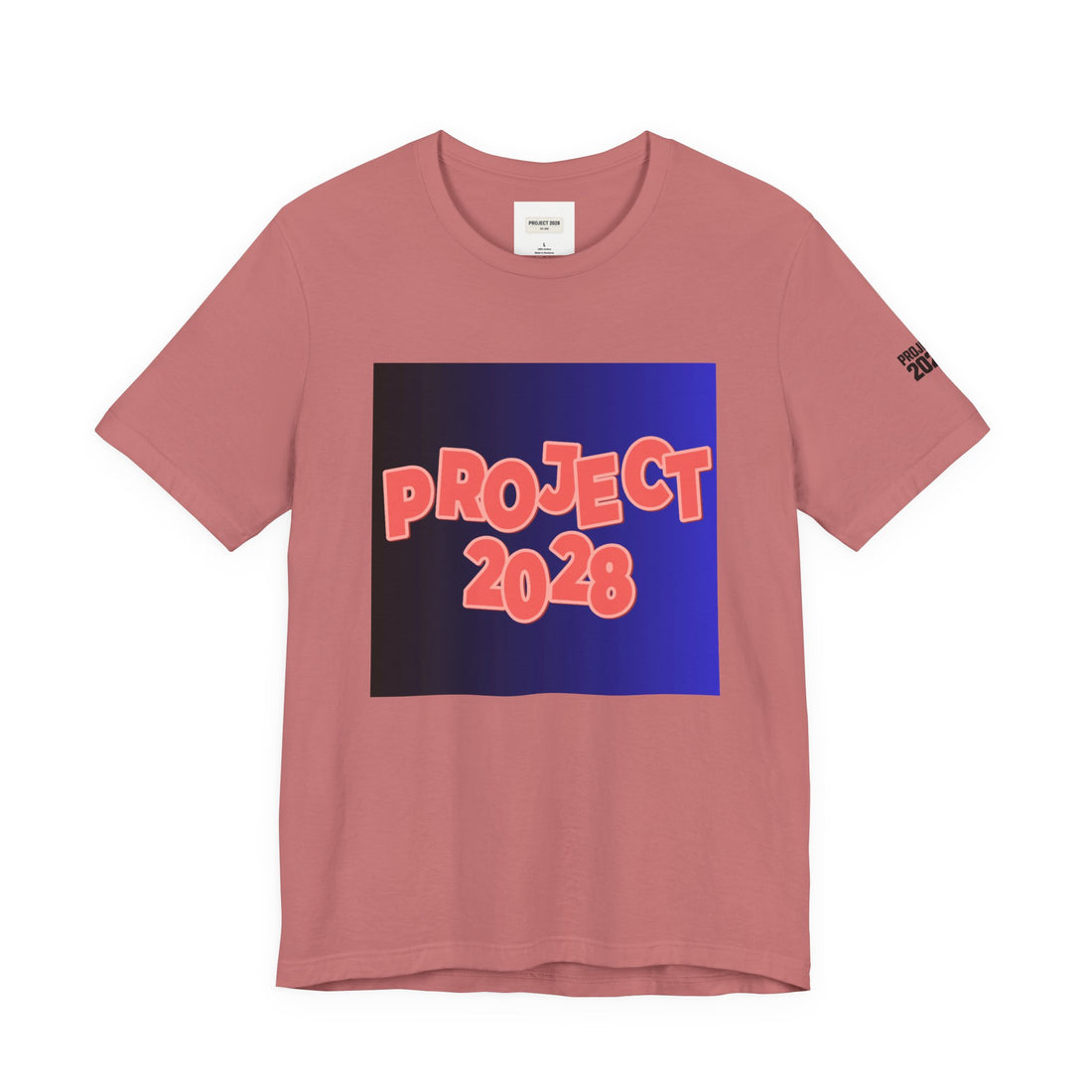 Project 2028 Tee — 'Vote Blue' Political Campaign T-Shirt - Make a Statement Without Saying a Word!