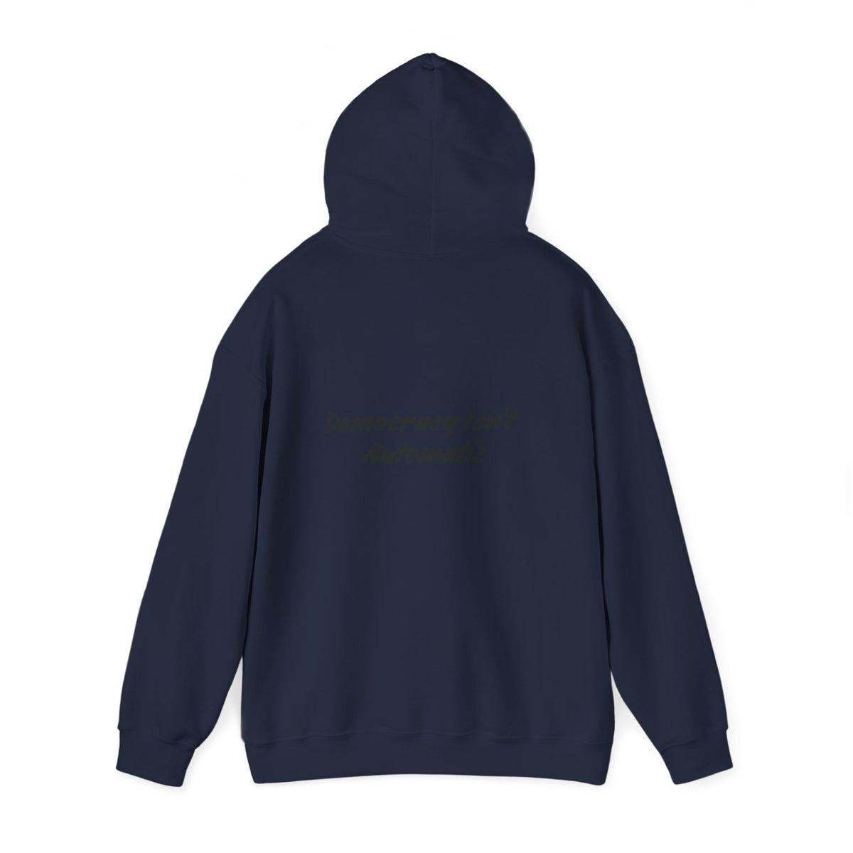 Protect Democracy Project 2028 Hoodie | democracy text design