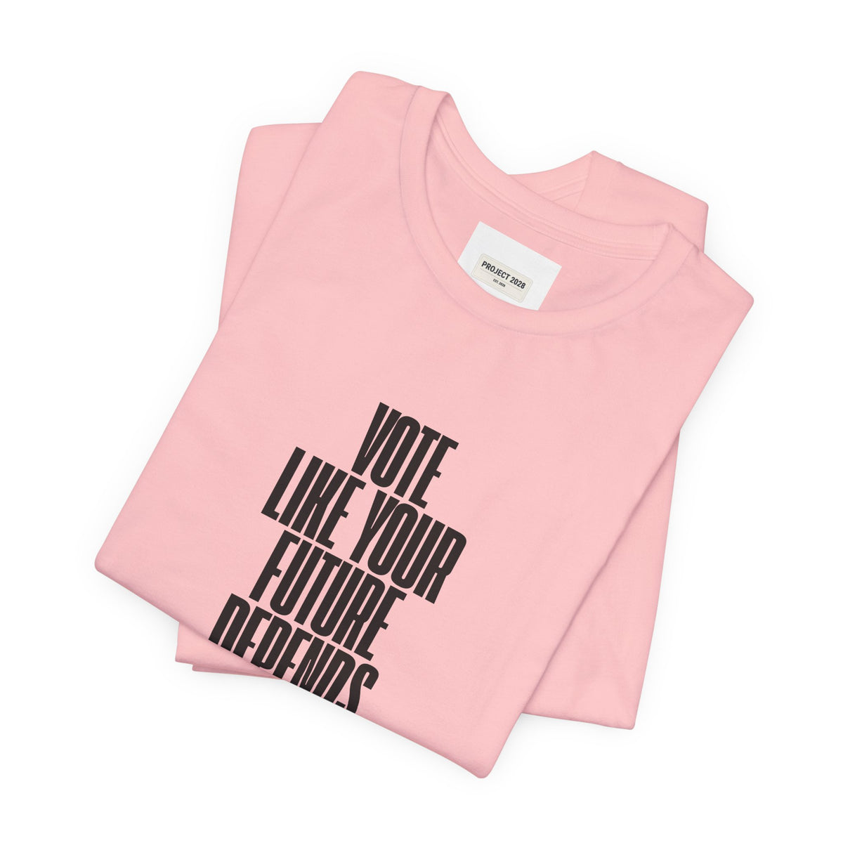 Democracy Is Not Automatic Tee — "Vote Like Your Future Depends On It" Political Statement Shirt - Make a Statement Without Saying a Word!