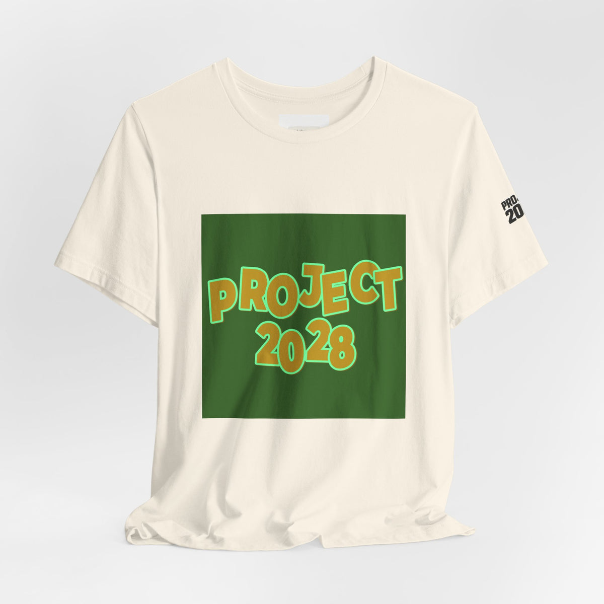 Project 2028 Tee — "Democracy Isn’t Automatic" Political Campaign T‑Shirt  - Make a Statement Without Saying a Word!