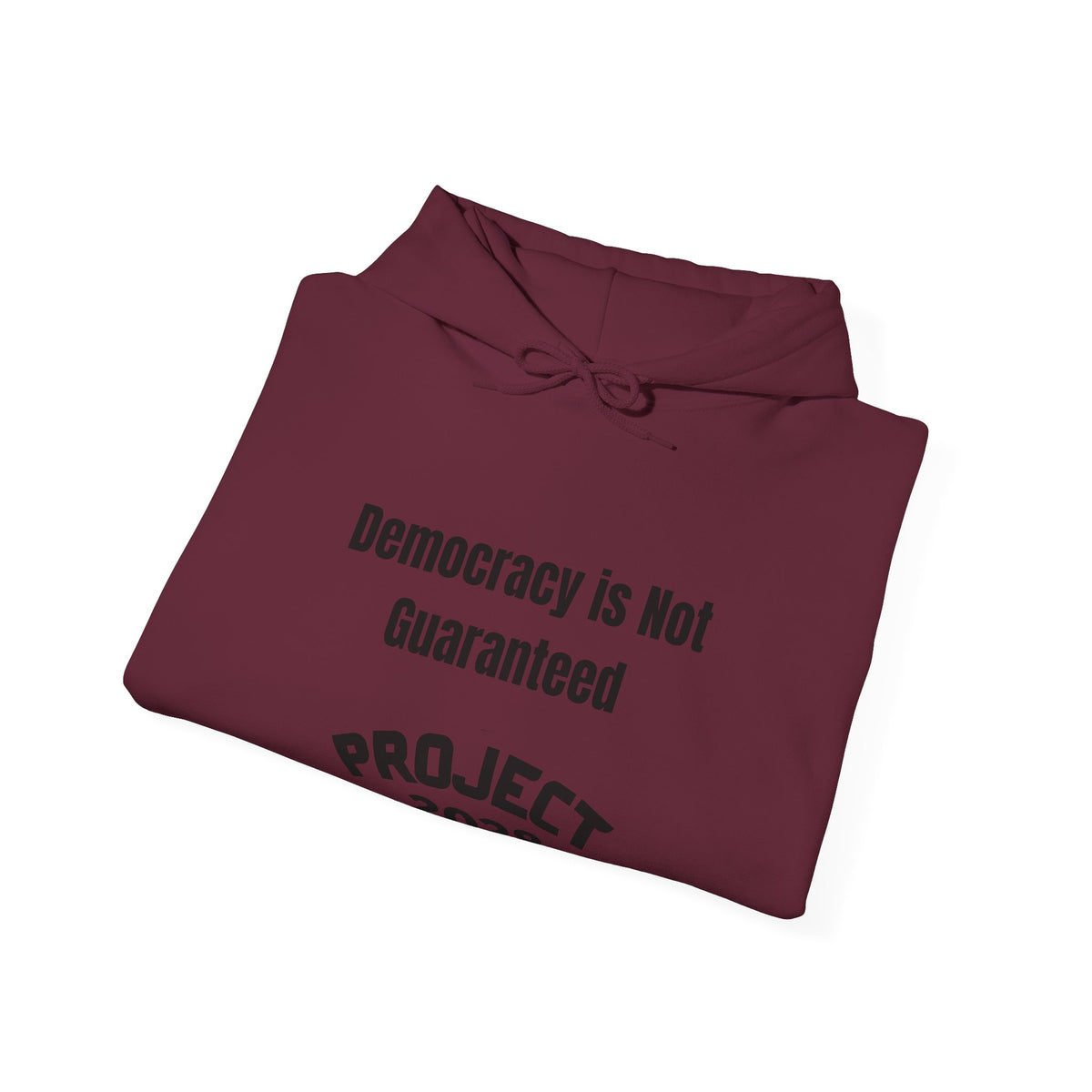 Democracy Isn't Automatic hoodie | Project 2028 slogan hoodie