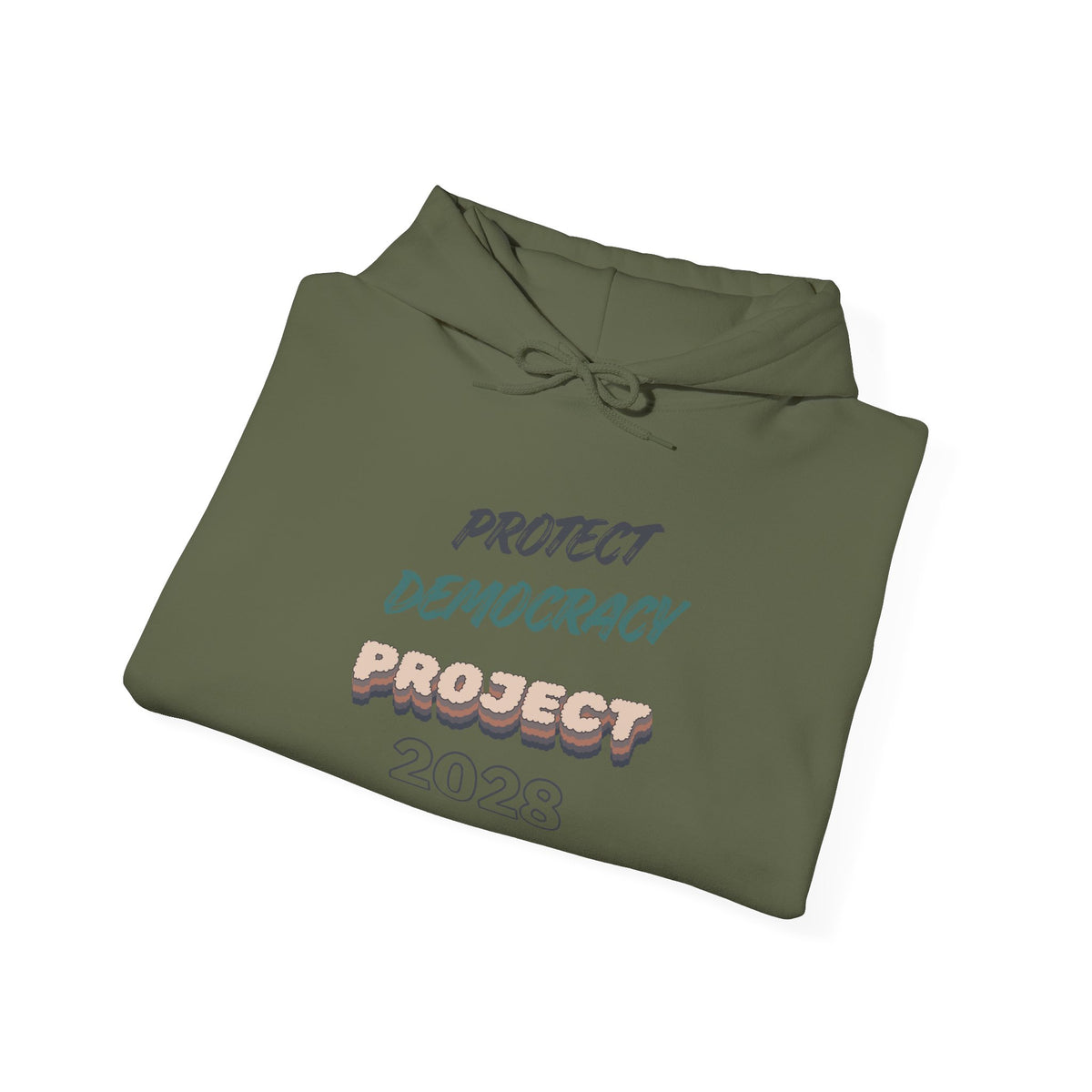 Project 2028 Hoodie | Protect Democracy graphic hoodie