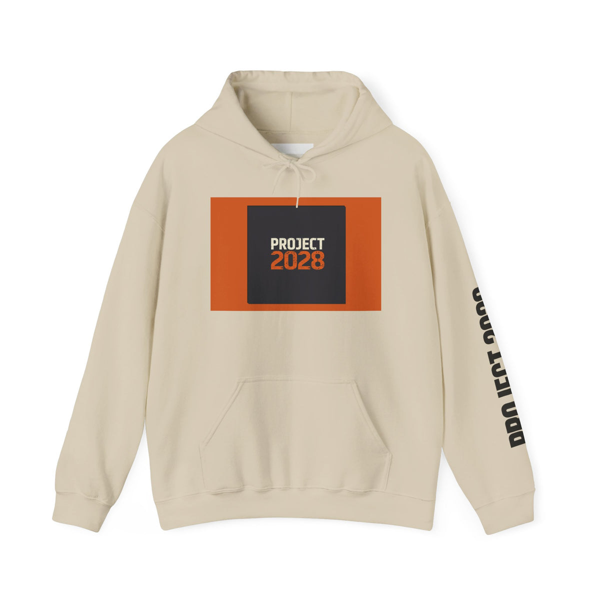 Project 2108 Graphic Hoodie | Democracy Isn't Automatic Back Print