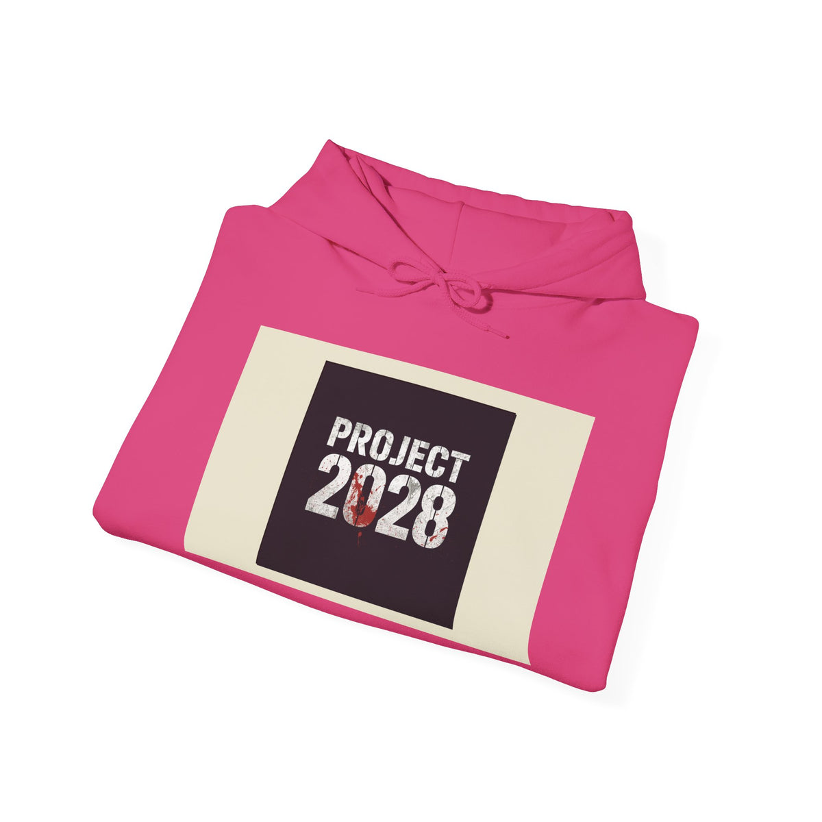 Product 2028 Graphic Hoodie | Democracy Isn't Automatic back print
