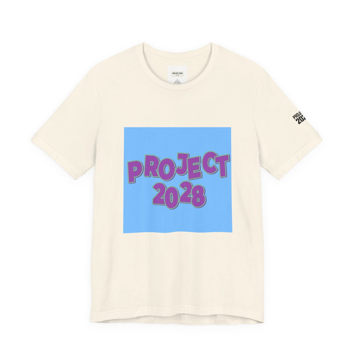 Project 2028 Tee — 'Democracy Isn’t Automatic' Political Campaign T‑Shirt - Make a Statement Without Saying a Word!