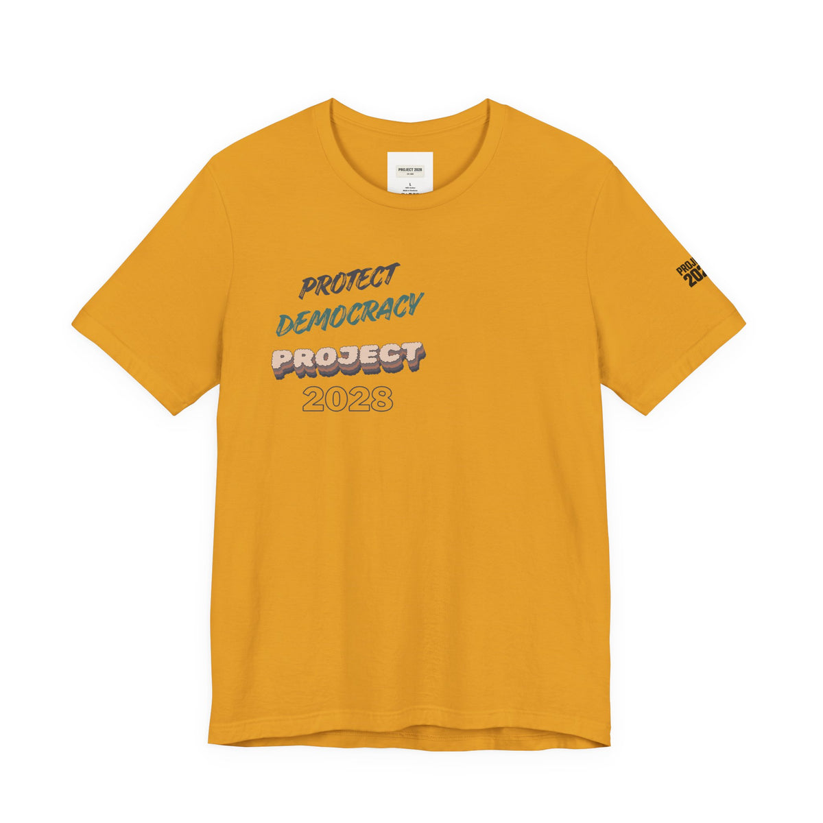 Protect Democracy "Project 2028" Tee - Make a Statement Without Saying a Word!