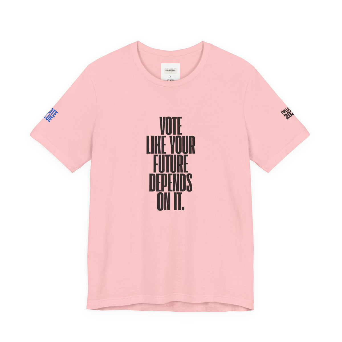 Democracy Is Not Automatic Tee — "Vote Like Your Future Depends On It" Political Statement Shirt - Make a Statement Without Saying a Word!