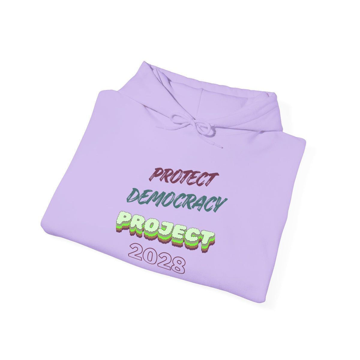 Protect Democracy Project 2023 Hoodie | Democracy Isn't Automatic