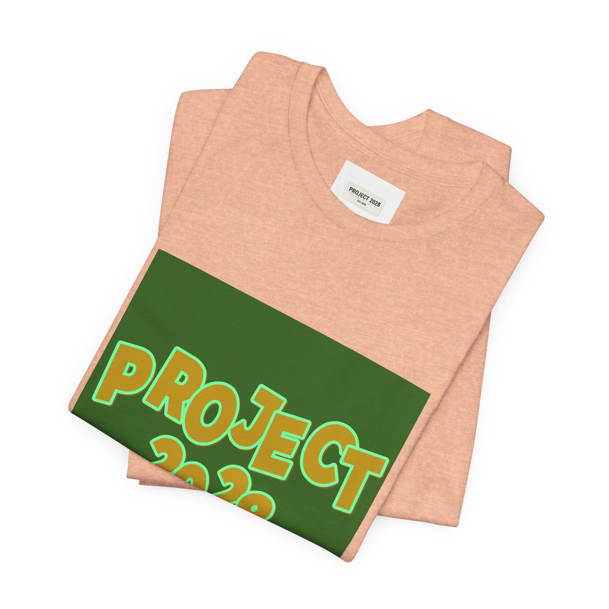Project 2028 Tee — "Democracy Isn’t Automatic" Political Campaign T‑Shirt  - Make a Statement Without Saying a Word!