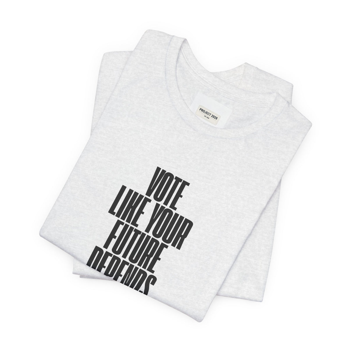 Democracy Is Not Automatic Tee — "Vote Like Your Future Depends On It" Political Statement Shirt - Make a Statement Without Saying a Word!