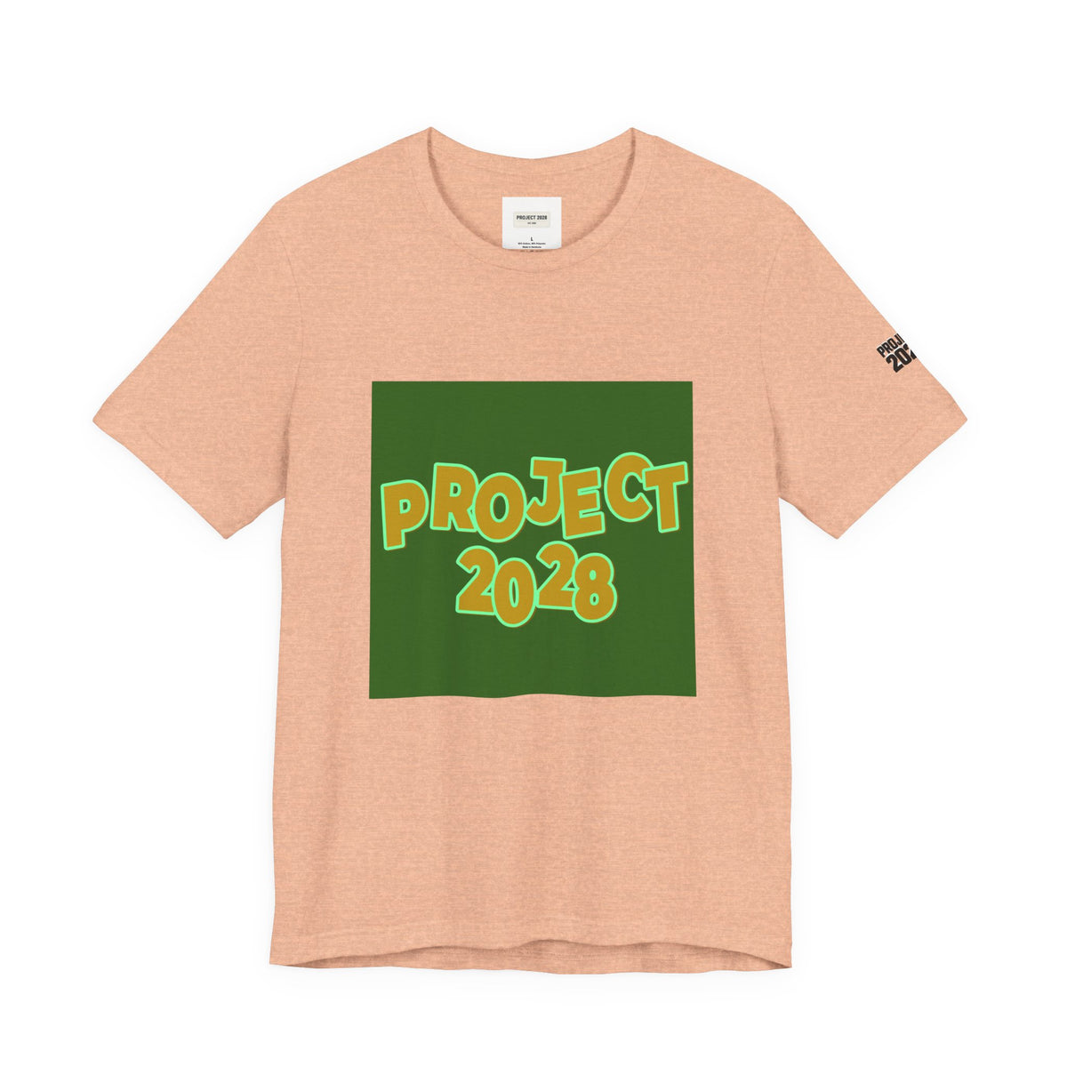 Project 2028 Tee — "Democracy Isn’t Automatic" Political Campaign T‑Shirt  - Make a Statement Without Saying a Word!