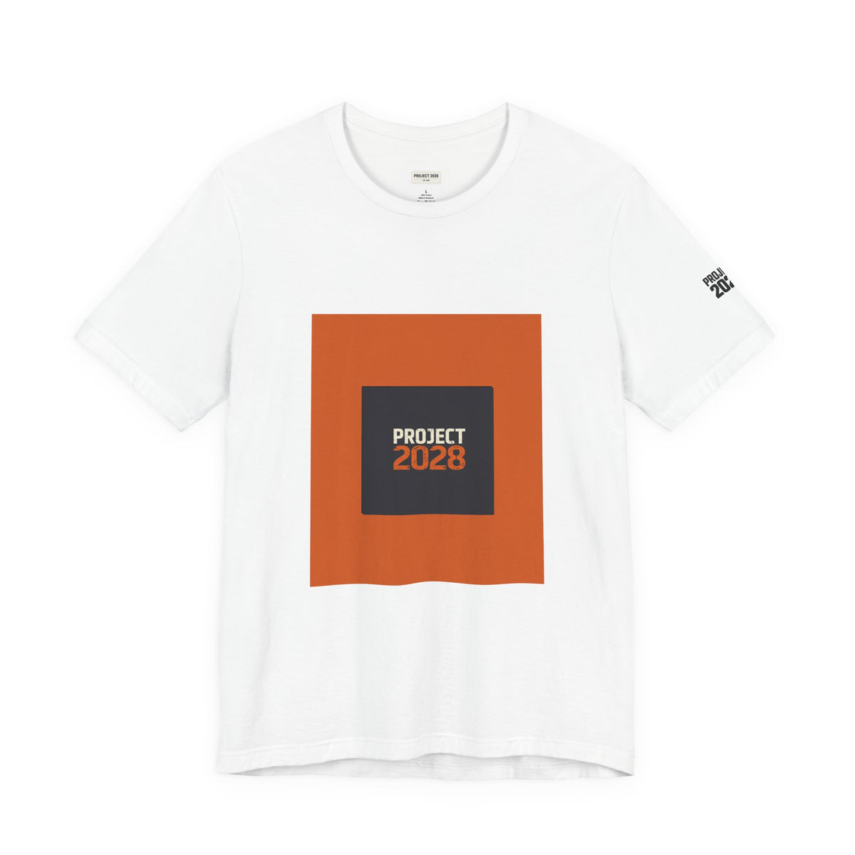 Project 2028 Tee — 'Democracy Isn't Automatic' Graphic T-Shirt - Make a Statement Without Saying a Word
