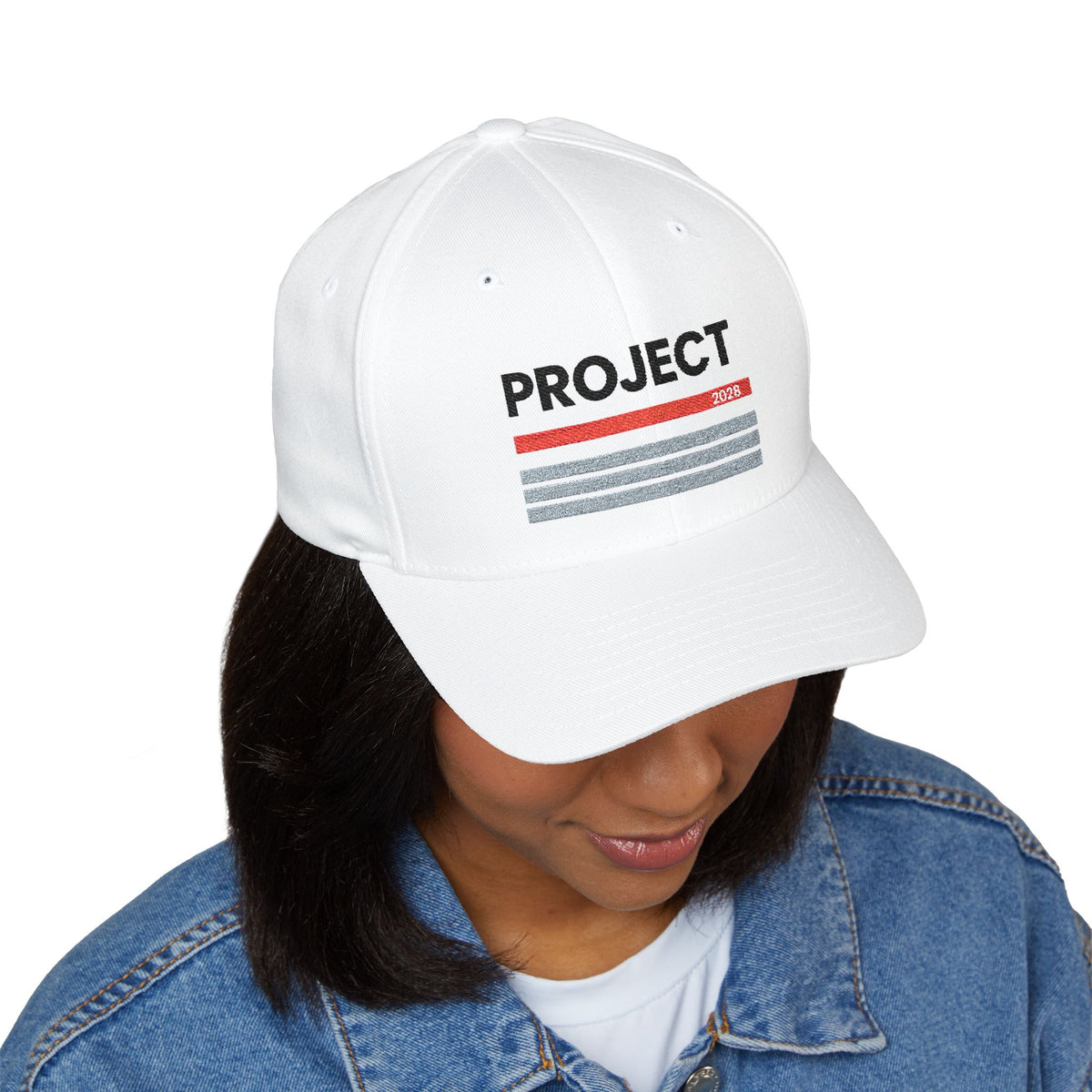 Civic Thread Embroidered Structured Cap — Minimal Everyday Baseball Hat - Make a Statement Without Saying a Word!