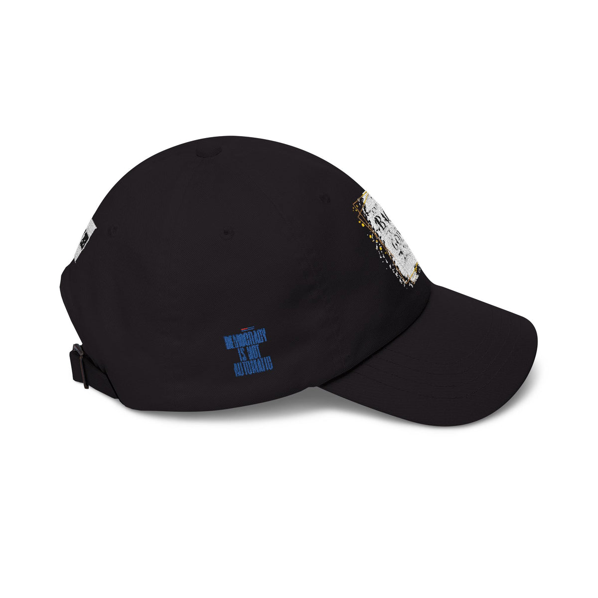 Dad Cap — 'Don't Look Back, You're Not Going That Way' Inspirational Embroidered Baseball Hat