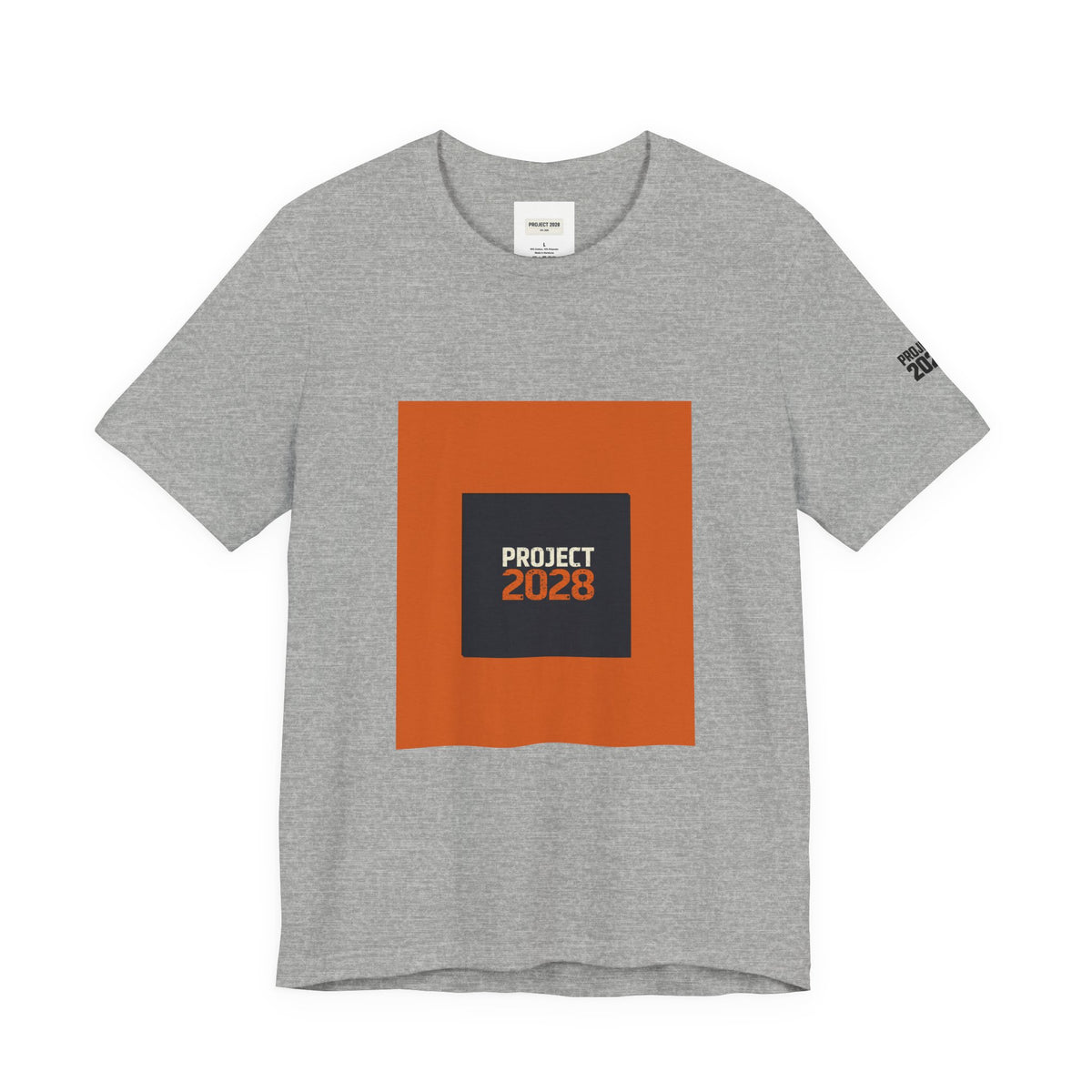 Project 2028 Tee — 'Democracy Isn't Automatic' Graphic T-Shirt - Make a Statement Without Saying a Word