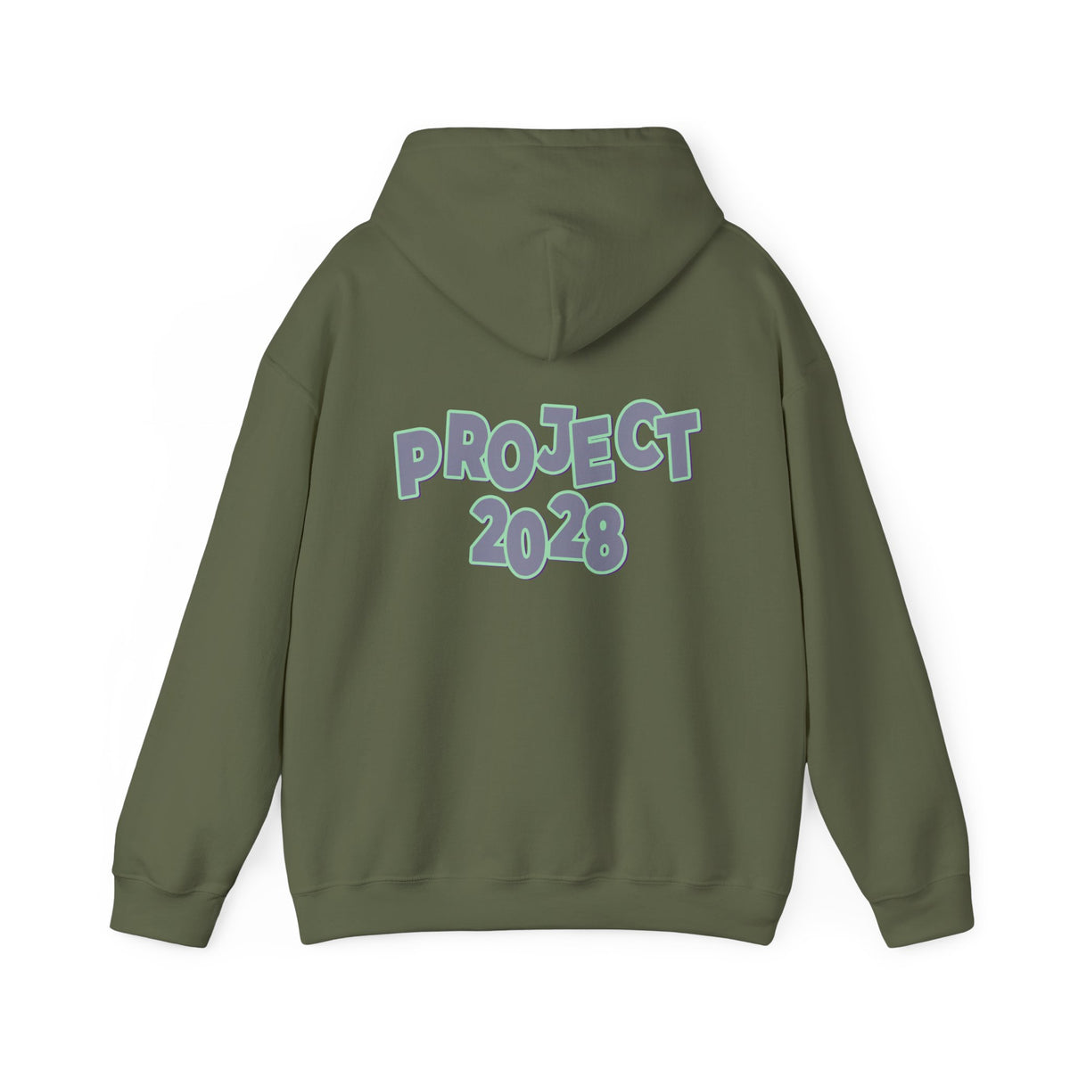 Project 2028 Hoodie | Protect Democracy graphic hoodie