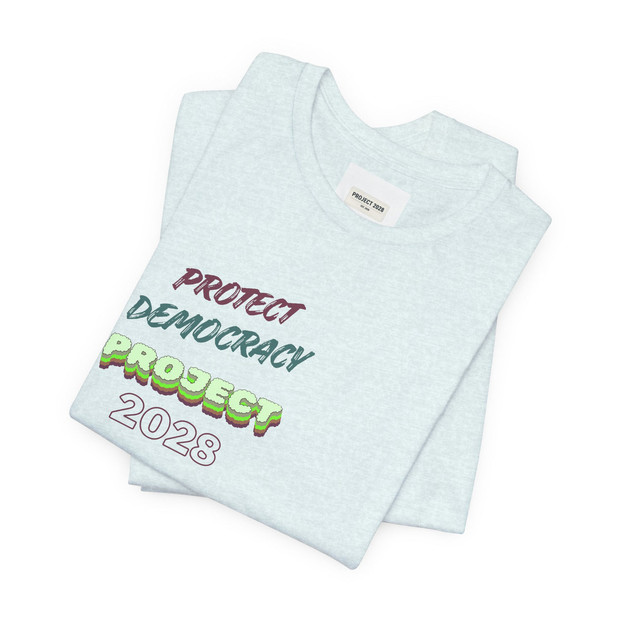 Protect Democracy Project 2023 Tee — "Democracy Isn't Automatic" Graphic T‑Shirt - Make a Statement Without Saying a Word!