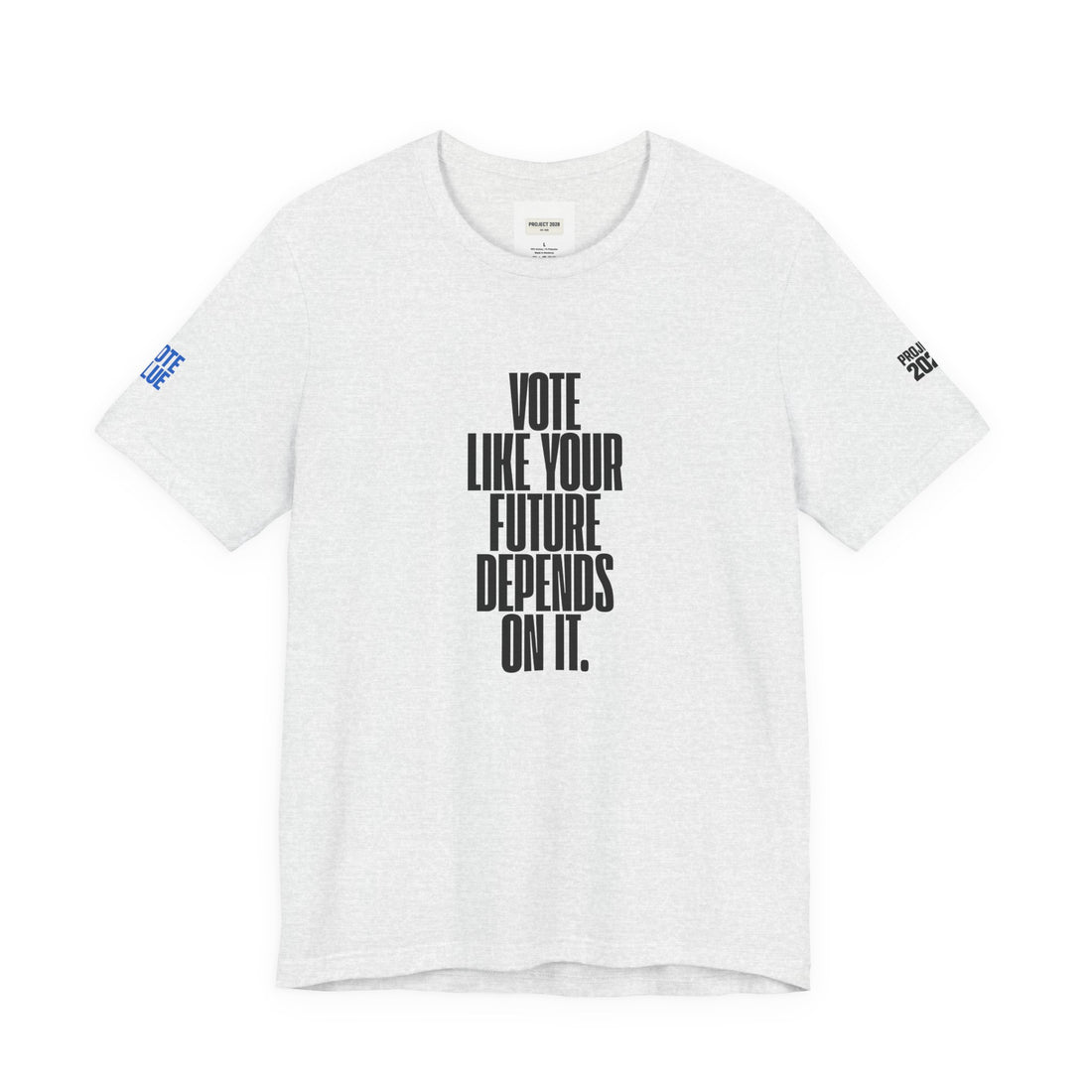 Democracy Is Not Automatic Tee — "Vote Like Your Future Depends On It" Political Statement Shirt - Make a Statement Without Saying a Word!