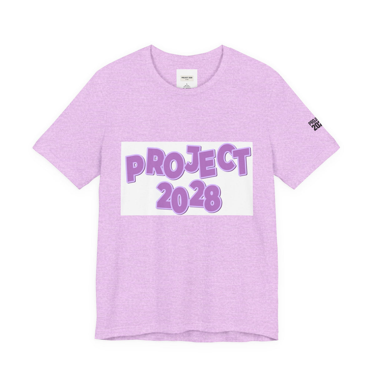 Project 2028 T-Shirt — “Democracy Isn’t Automatic” Political Activism Tee - Make a Statement Without Saying a Word!