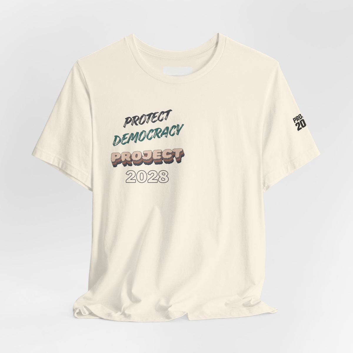Protect Democracy "Project 2028" Tee - Make a Statement Without Saying a Word!