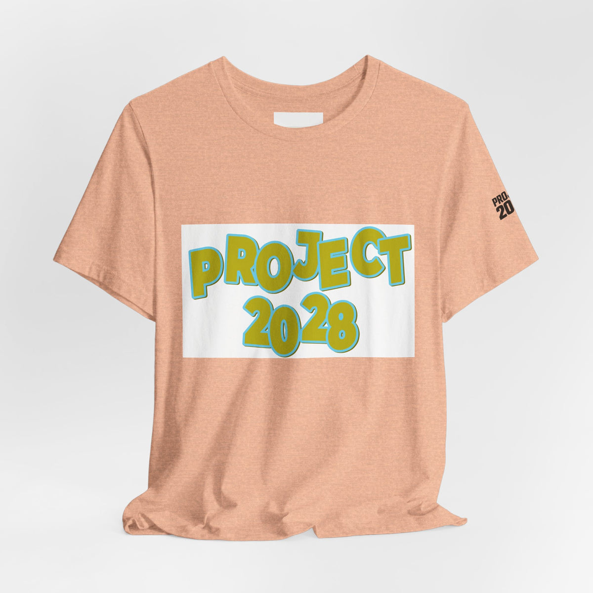 Project 2028 Tee — "Democracy Isn't Automatic" Graphic T‑Shirt - Make a Statement Without Saying a Word!