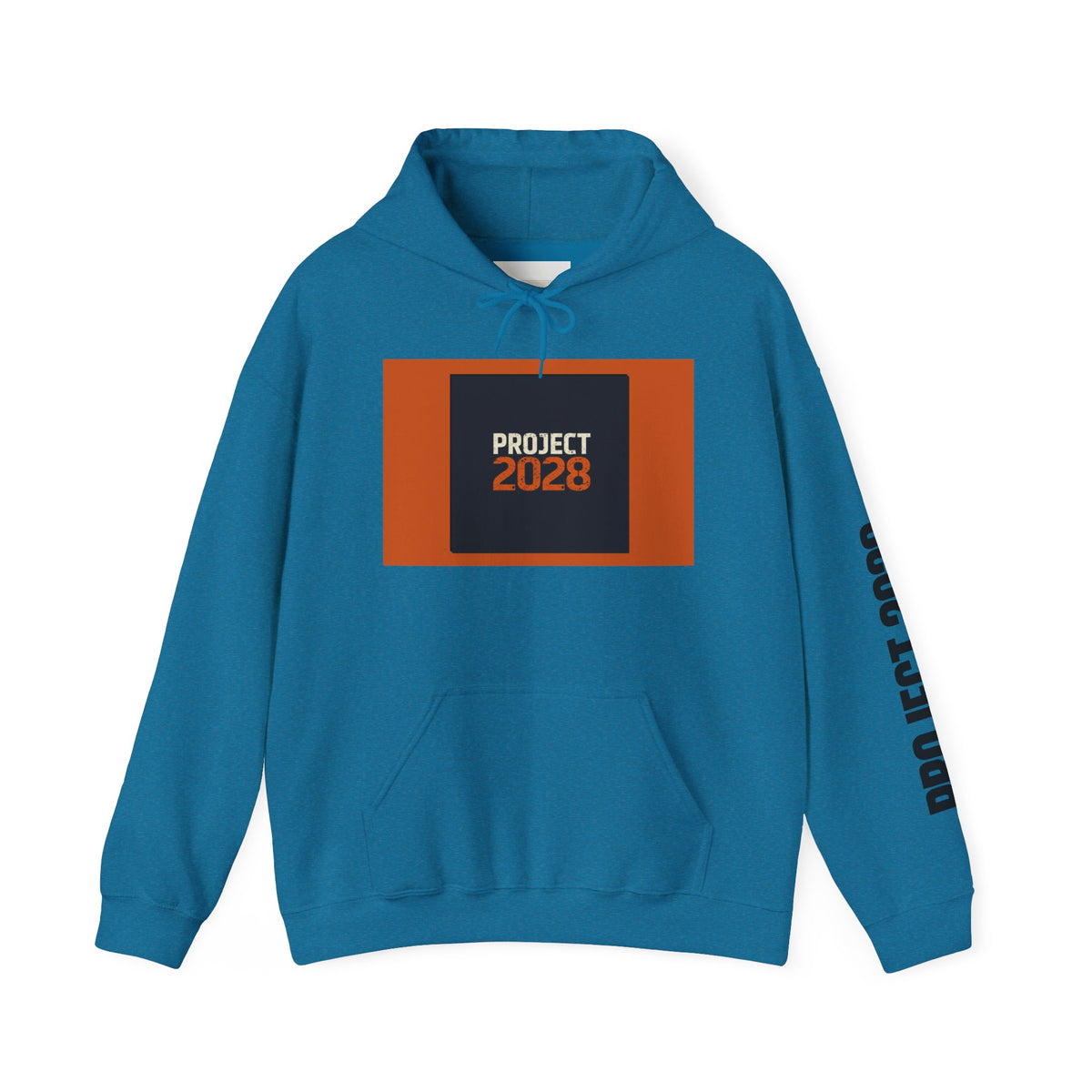 Project 2108 Graphic Hoodie | Democracy Isn't Automatic Back Print