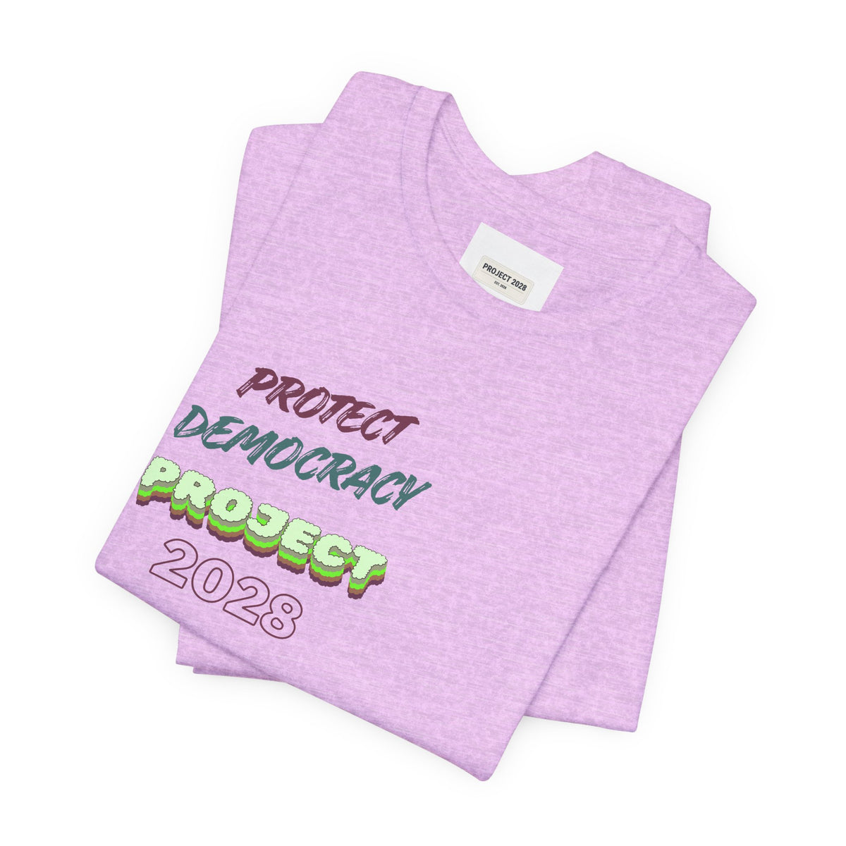 Protect Democracy Project 2023 Tee — "Democracy Isn't Automatic" Graphic T‑Shirt - Make a Statement Without Saying a Word!