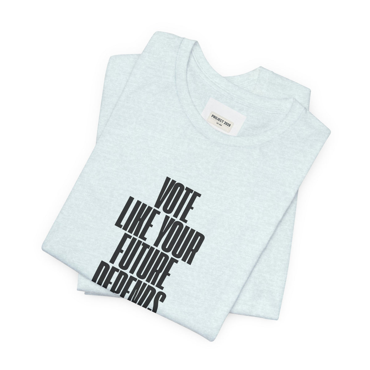 Democracy Is Not Automatic Tee — "Vote Like Your Future Depends On It" Political Statement Shirt - Make a Statement Without Saying a Word!
