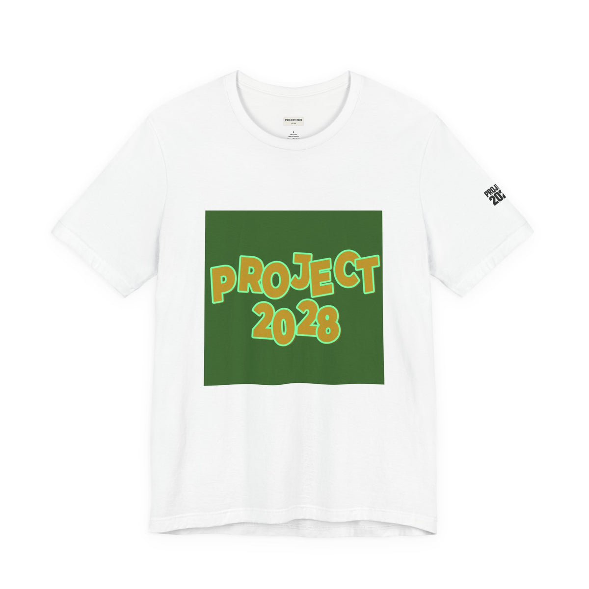 Project 2028 Tee — "Democracy Isn’t Automatic" Political Campaign T‑Shirt  - Make a Statement Without Saying a Word!