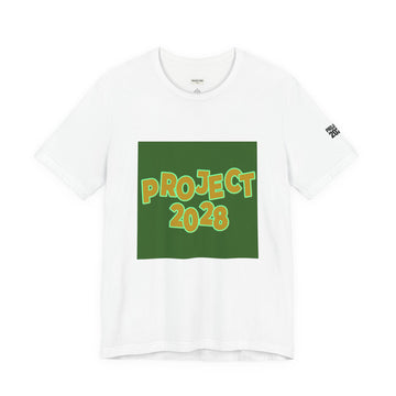 Project 2028 Tee — "Democracy Isn’t Automatic" Political Campaign T‑Shirt  - Make a Statement Without Saying a Word!