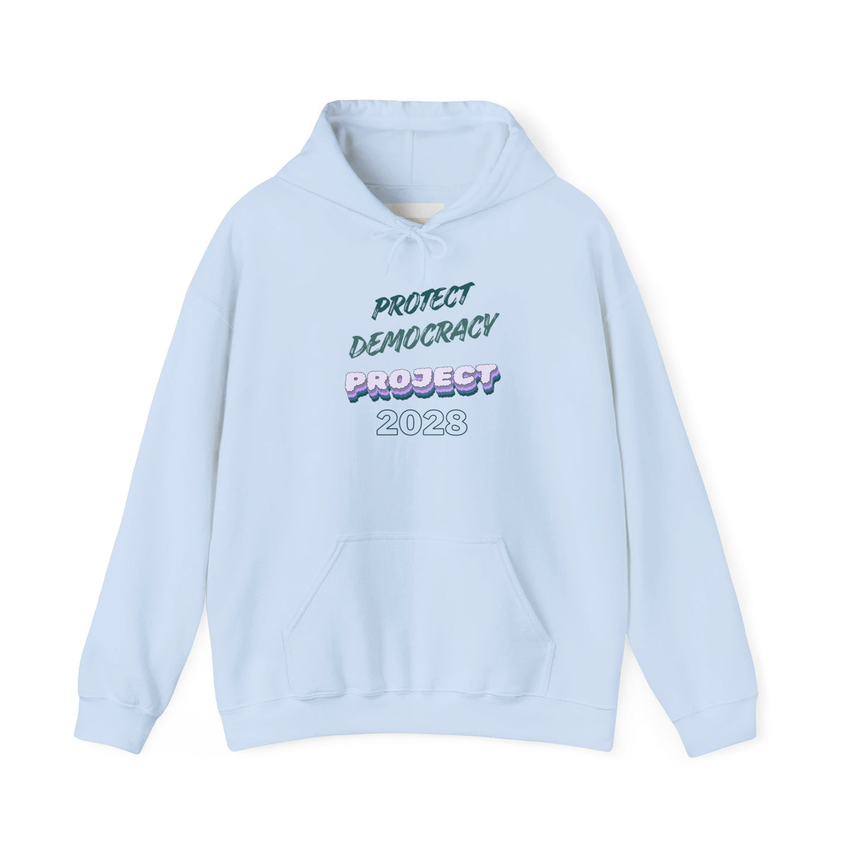 Project 2028 Hoodie | Protect Democracy, Project 2028 design