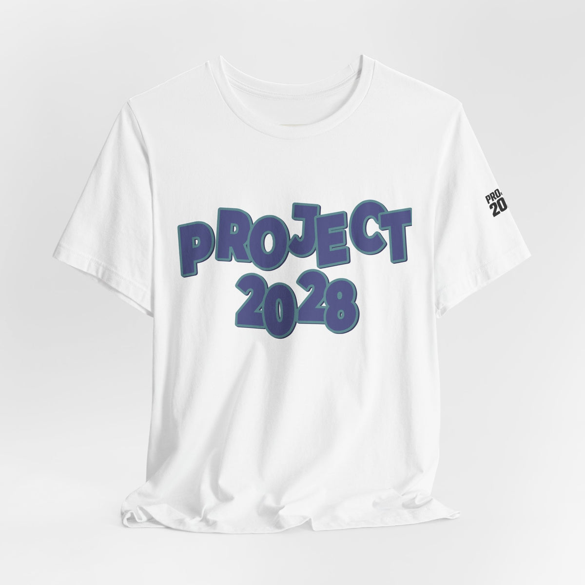 Project 2028 T-Shirt — Protect Democracy Graphic Tee - Make a Statement Without Saying a Word!