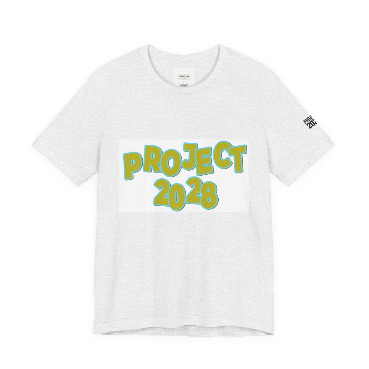 Project 2028 Tee — "Democracy Isn't Automatic" Graphic T‑Shirt - Make a Statement Without Saying a Word!