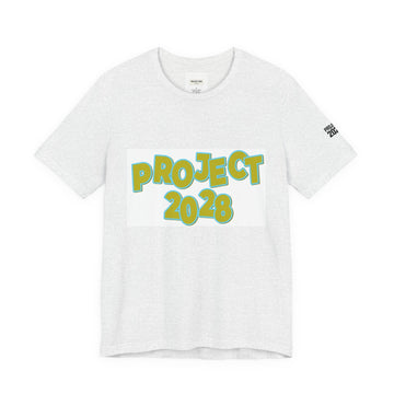 Project 2028 Tee — "Democracy Isn't Automatic" Graphic T‑Shirt - Make a Statement Without Saying a Word!