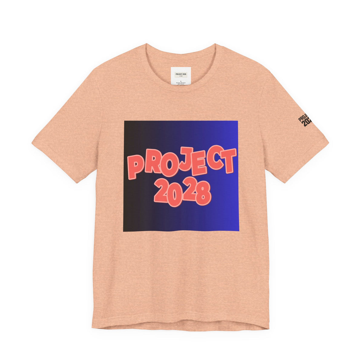 Project 2028 Tee — 'Vote Blue' Political Campaign T-Shirt - Make a Statement Without Saying a Word!
