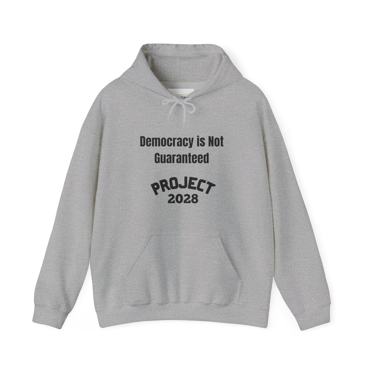 Democracy Isn't Automatic hoodie | Project 2028 slogan hoodie
