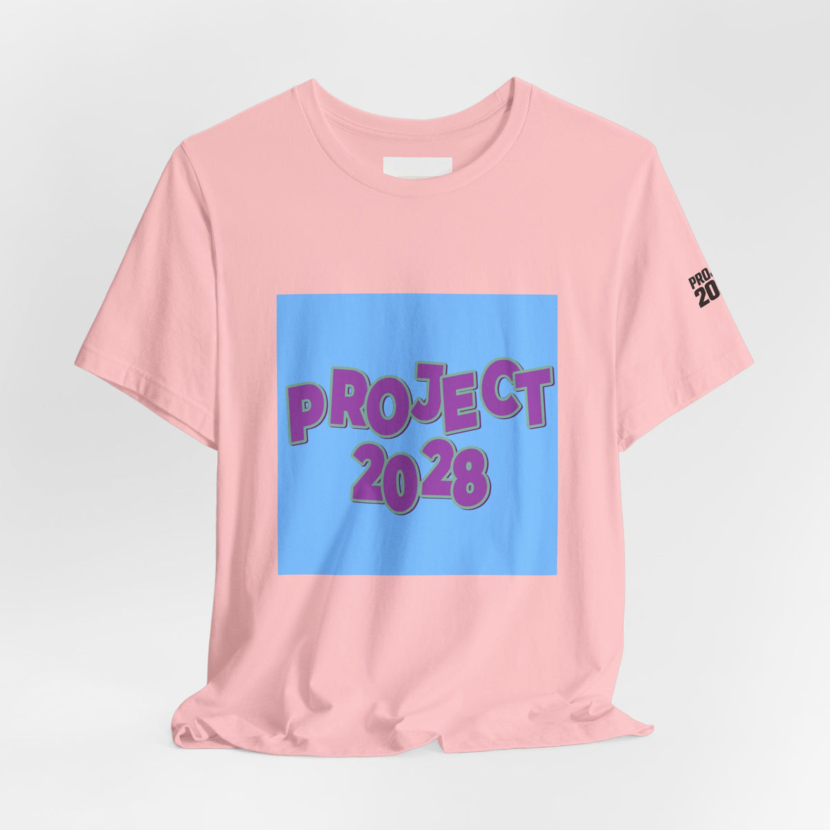 Project 2028 Tee — 'Democracy Isn’t Automatic' Political Campaign T‑Shirt - Make a Statement Without Saying a Word!