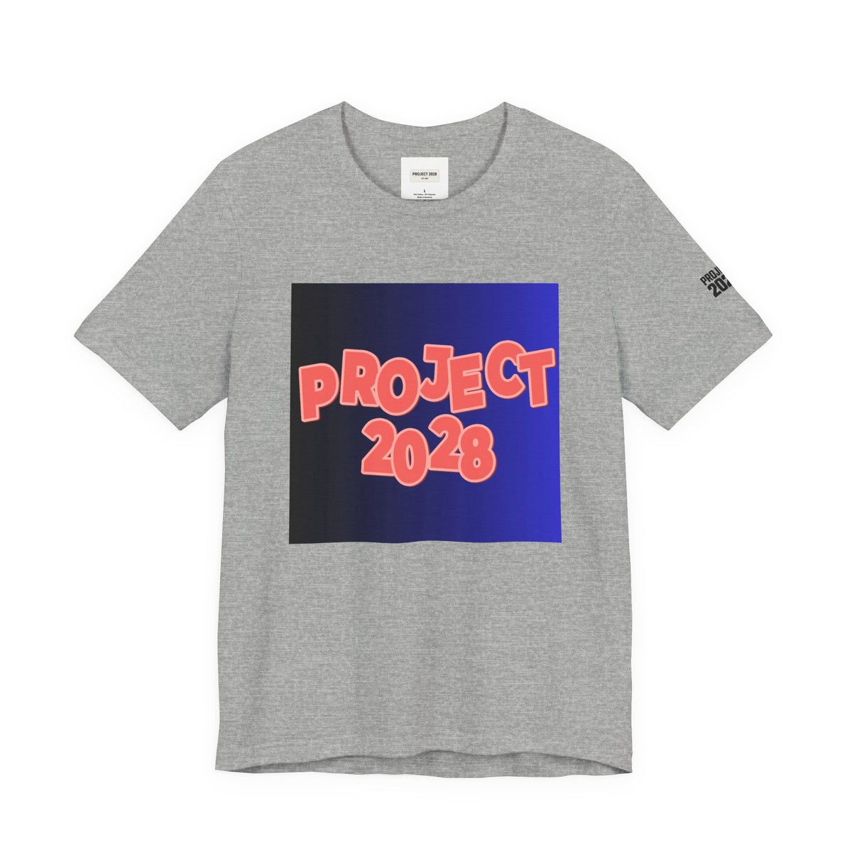 Project 2028 Tee — 'Vote Blue' Political Campaign T-Shirt - Make a Statement Without Saying a Word!