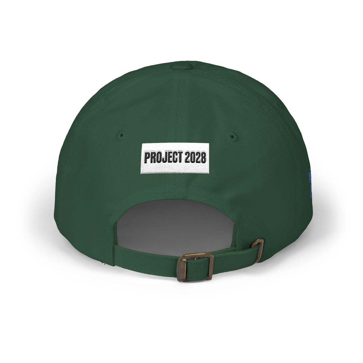 Dad Cap — 'Don't Look Back, You're Not Going That Way' Inspirational Embroidered Baseball Hat