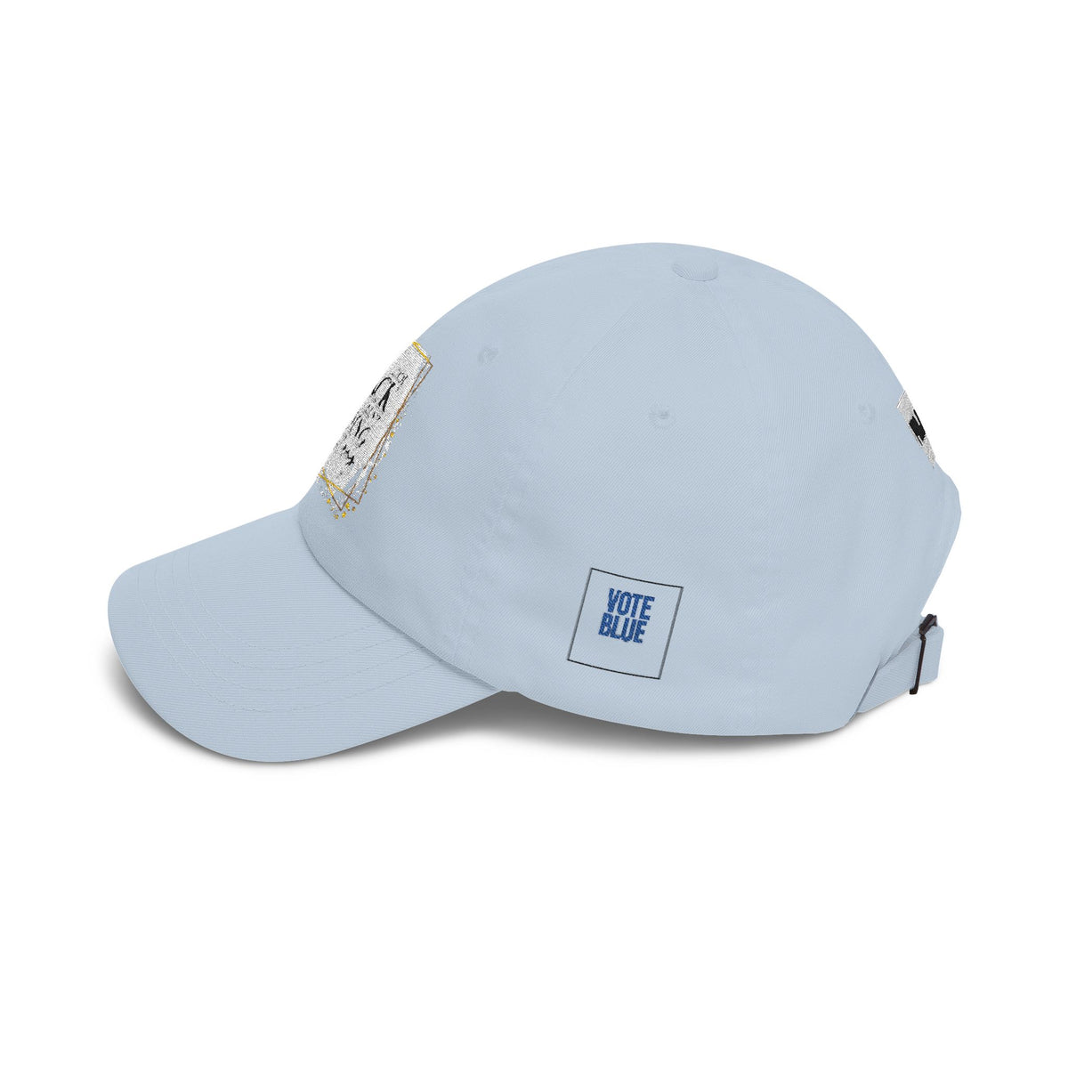 Dad Cap — 'Don't Look Back, You're Not Going That Way' Inspirational Embroidered Baseball Hat