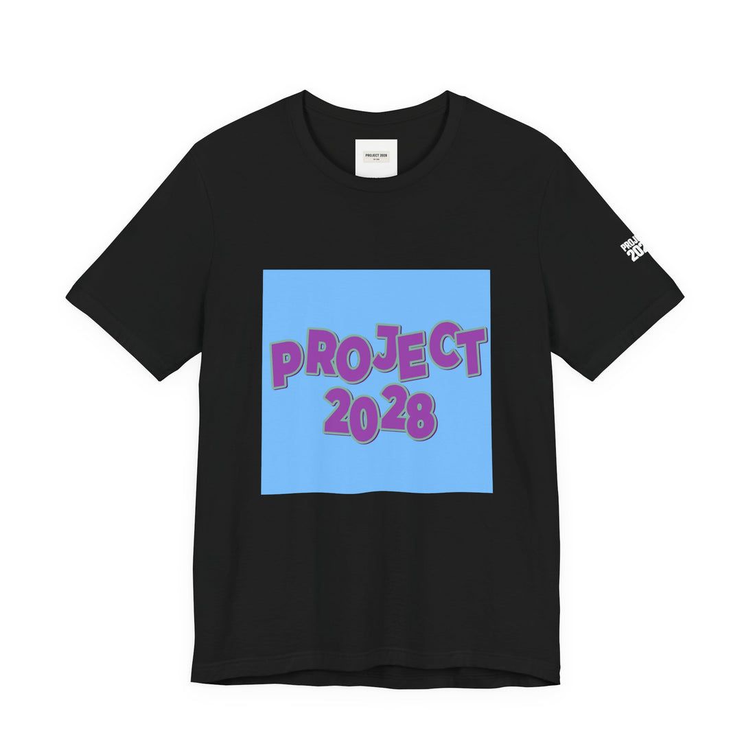 Project 2028 Tee — 'Democracy Isn’t Automatic' Political Campaign T‑Shirt - Make a Statement Without Saying a Word!