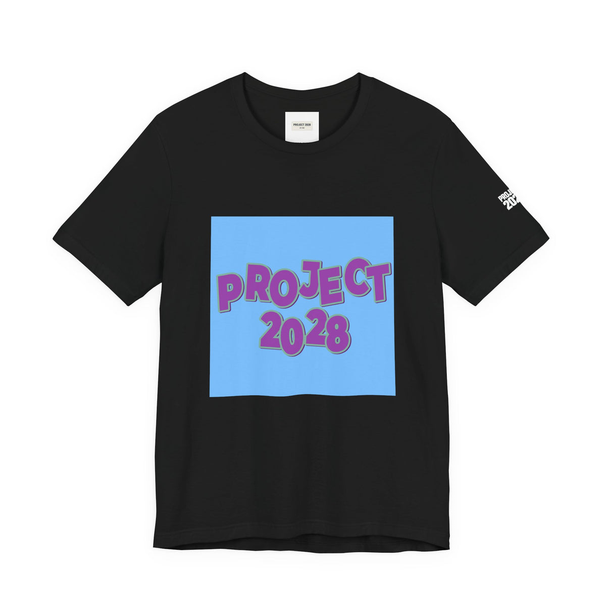 Project 2028 Tee — 'Democracy Isn’t Automatic' Political Campaign T‑Shirt - Make a Statement Without Saying a Word!
