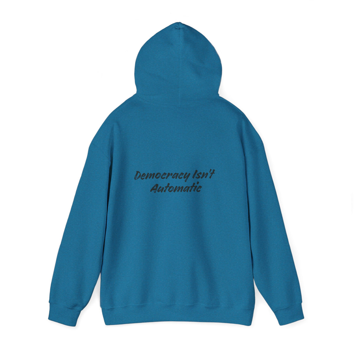 Protect Democracy Project 2028 Hoodie | democracy text design