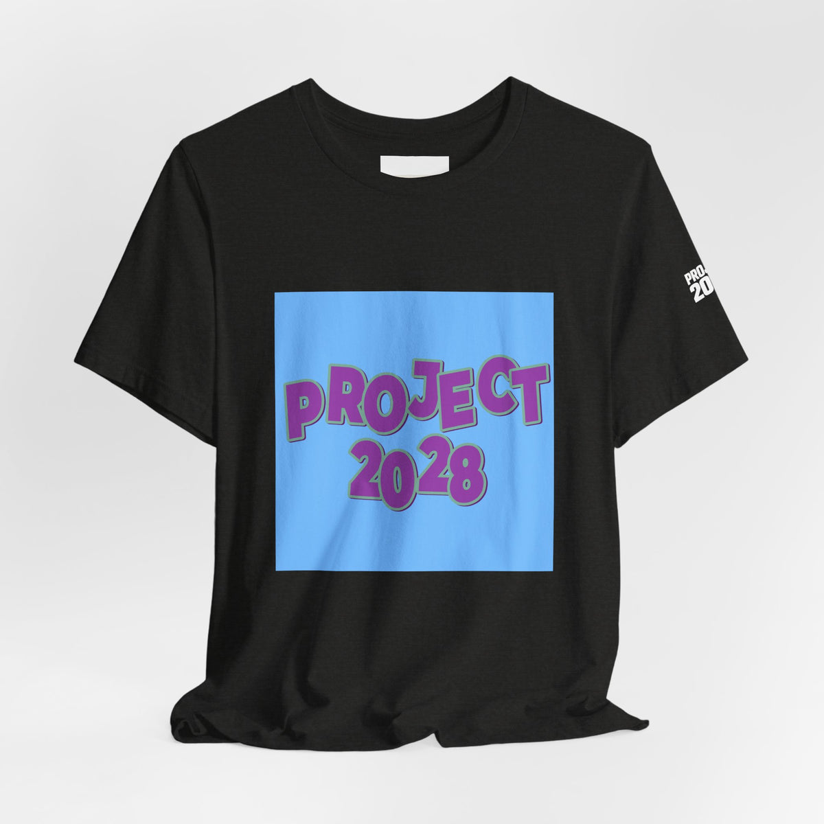 Project 2028 Tee — 'Democracy Isn’t Automatic' Political Campaign T‑Shirt - Make a Statement Without Saying a Word!